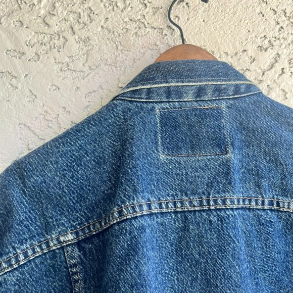 WRANGLER Jean Jacket Like New Condition - Men's Medium - Picture 8 of 8